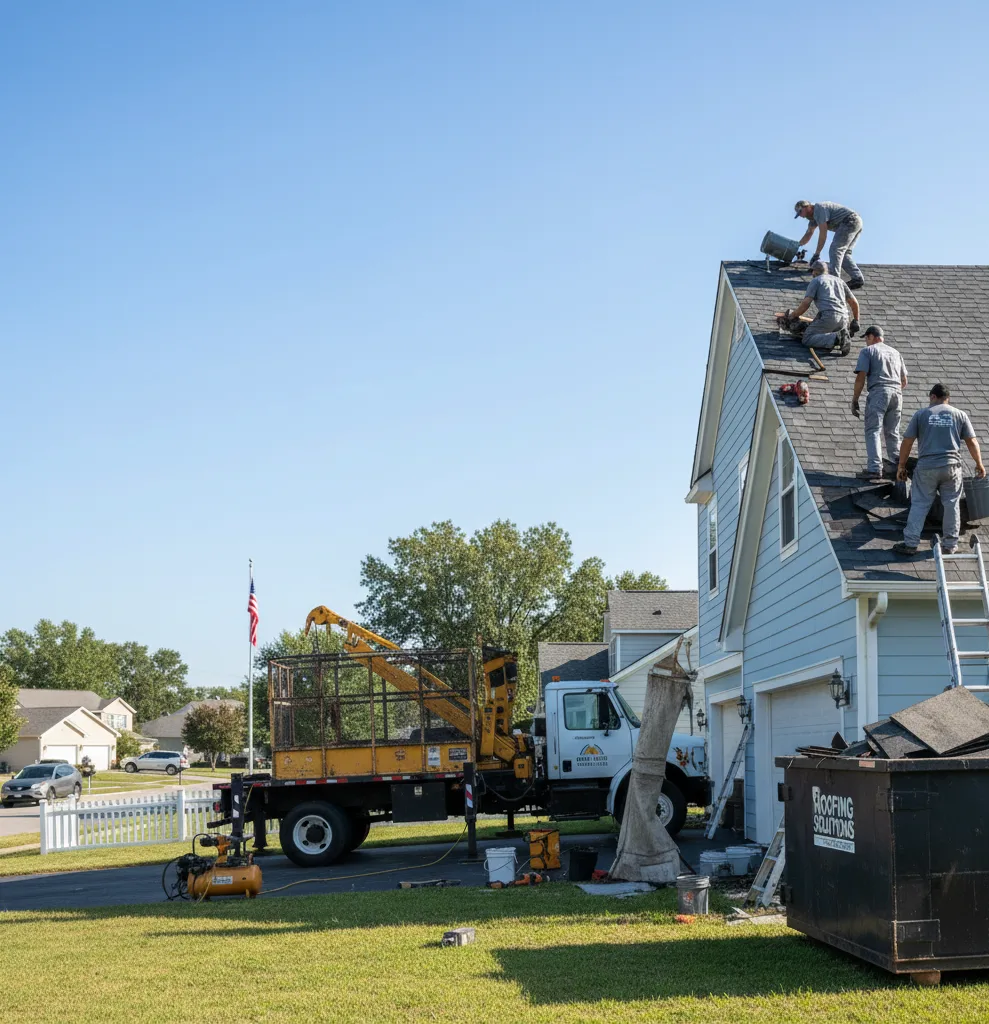 Flat Roof Repair in Springville, IN